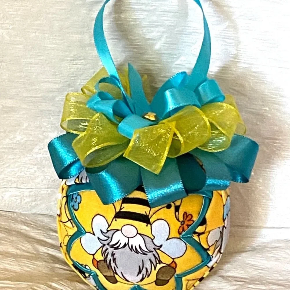 Bee Gnome Ornament